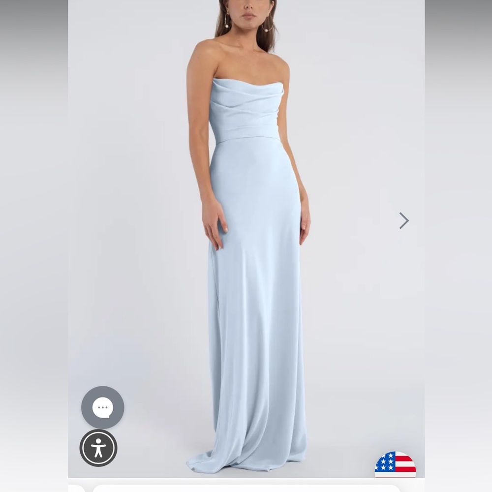 Jenny Yoo Liv Bridesmaid Dress - Whisper Blue